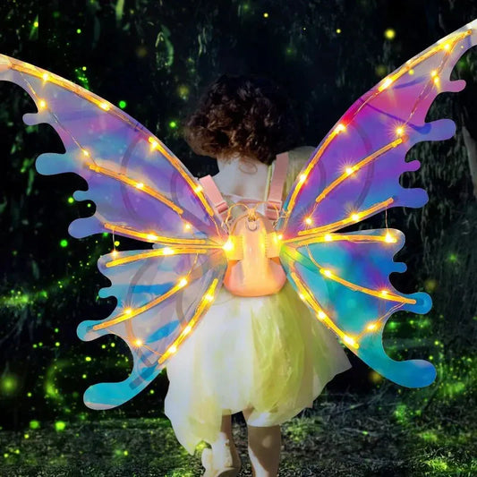 Electric Butterfly Wings Costume For Kids