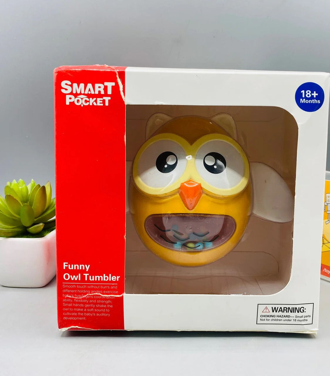 Funny Owl Tumbler Toy For Kids