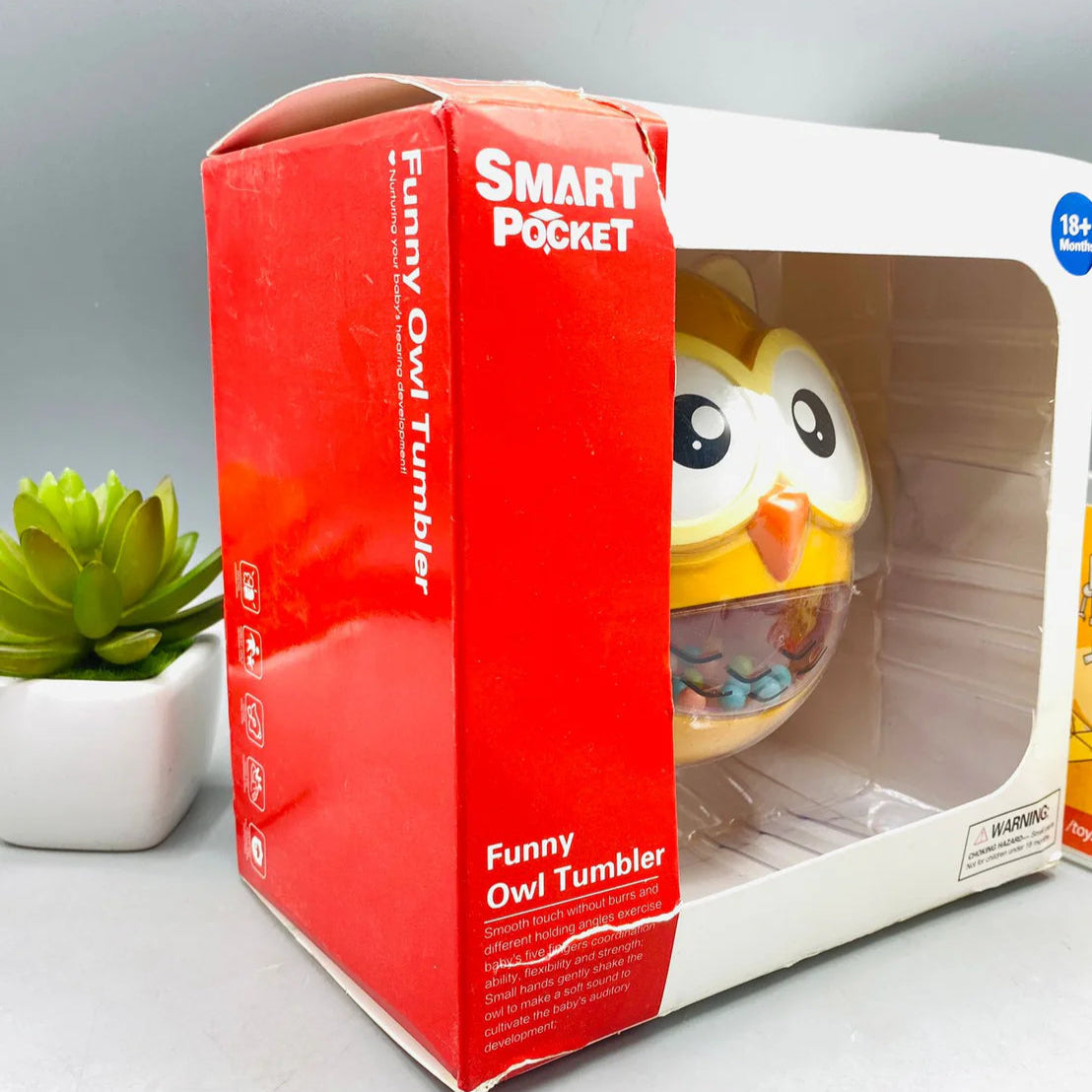 Funny Owl Tumbler Toy For Kids