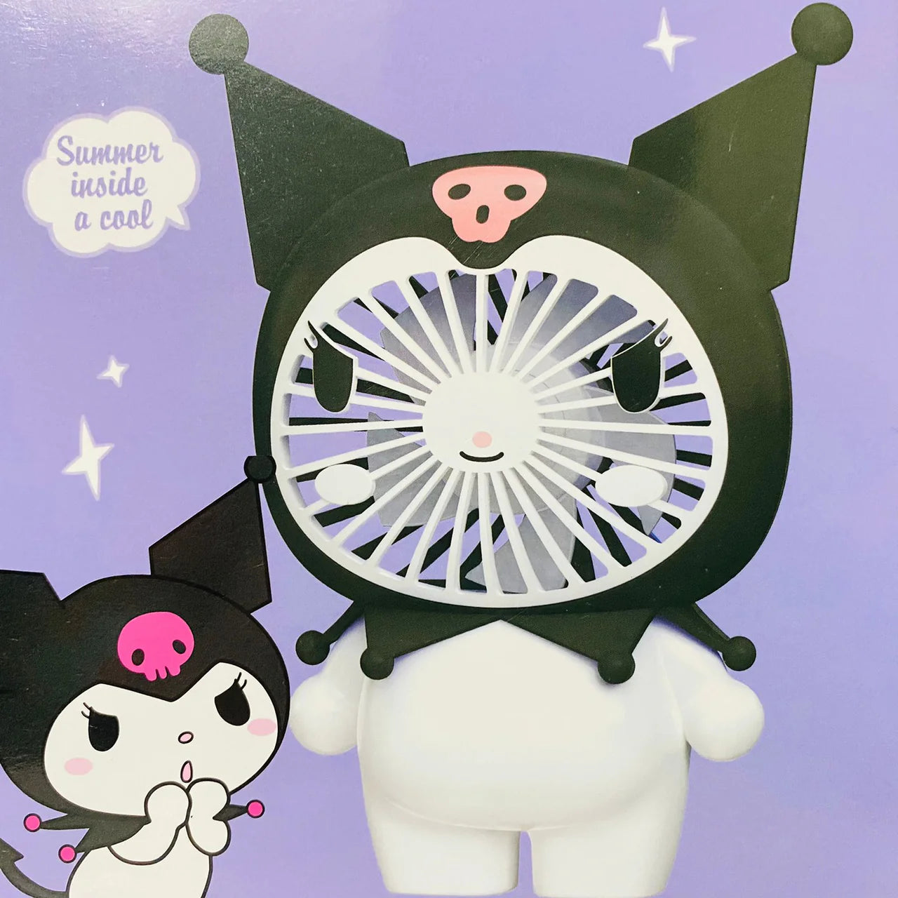 Karoni Portable Side Table Charging Mini Hand Fan