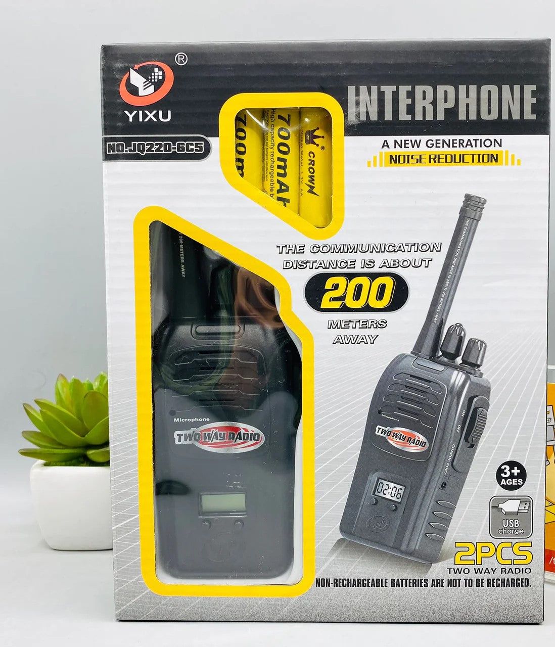 2PCS Wireless Walkie Talkie