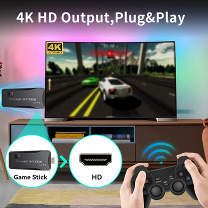 2.4G Wireless Controller Gamepad with 64GB memory Free