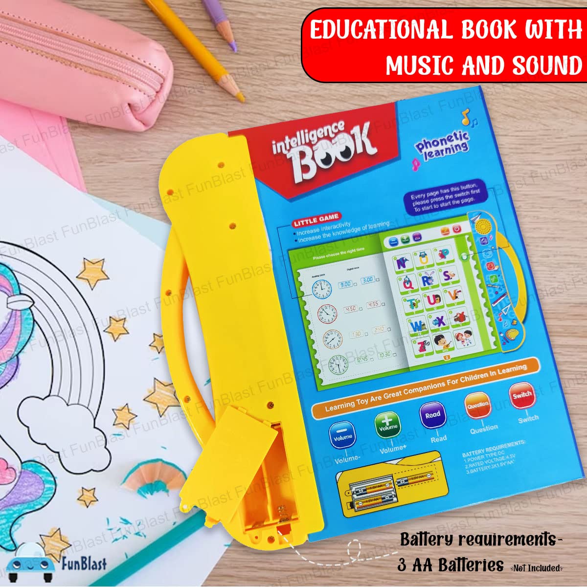 Educational Phonetic Learning Book