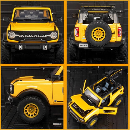 1:24 Scale Bronco Diecast Jeep with Light And Sound