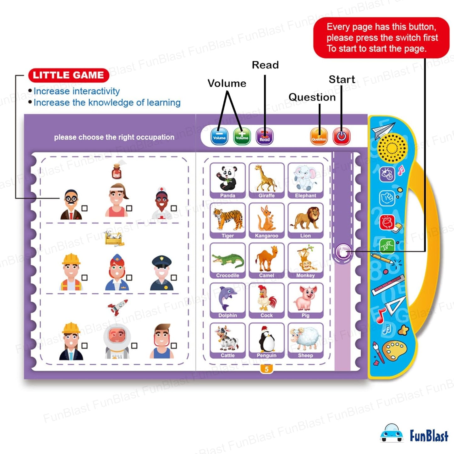 Educational Phonetic Learning Book