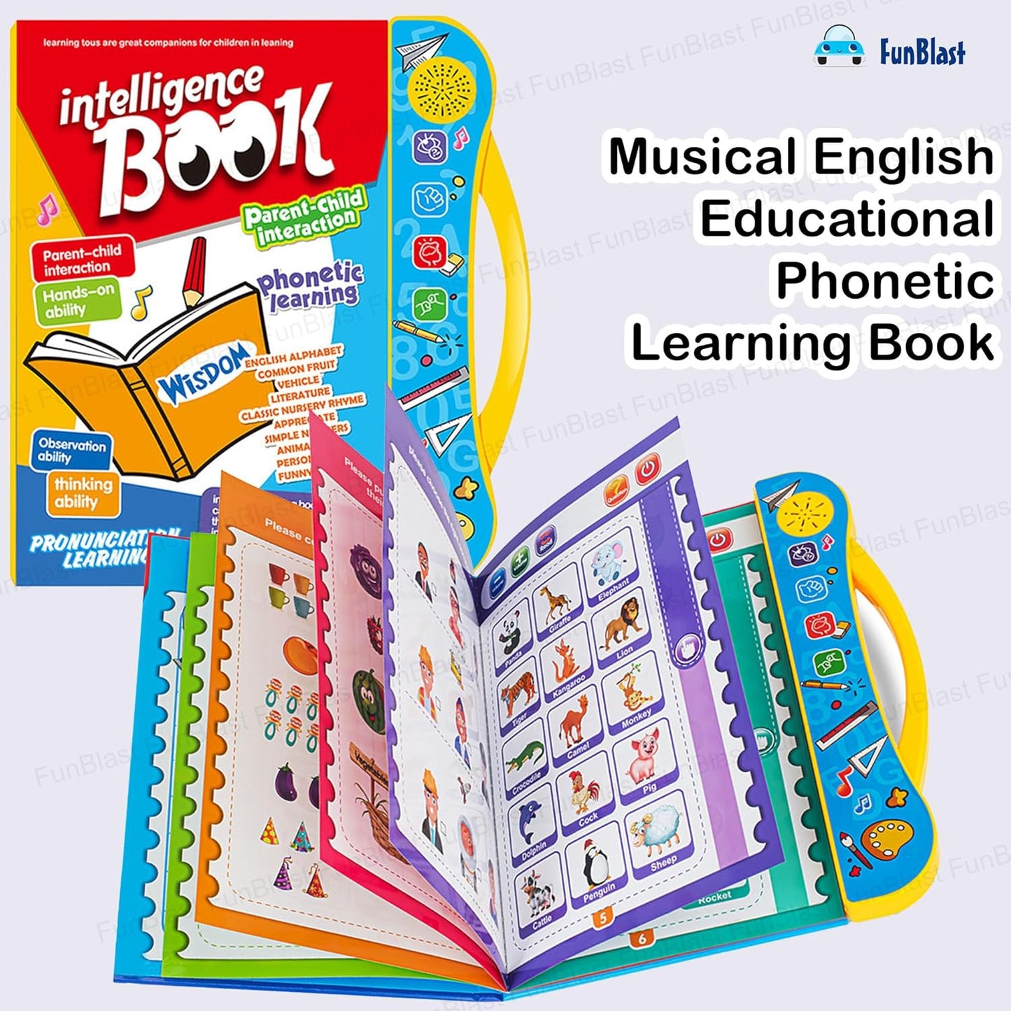 Educational Phonetic Learning Book