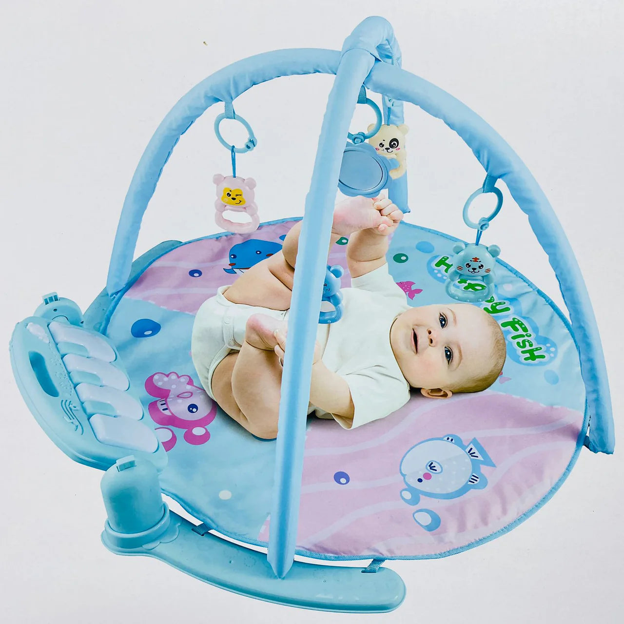 Huanger Baby Piano Activity Play Mat
