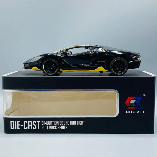 Metal Body Lamborghini Centenario with Light & Sound 1:24 Scale