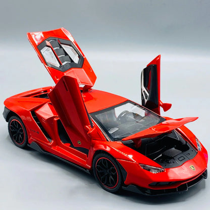 Metal Body Lamborghini Centenario with Light & Sound 1:24 Scale