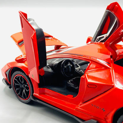 Metal Body Lamborghini Centenario with Light & Sound 1:24 Scale