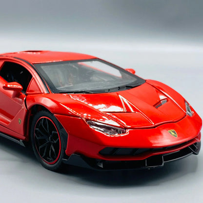 Metal Body Lamborghini Centenario with Light & Sound 1:24 Scale