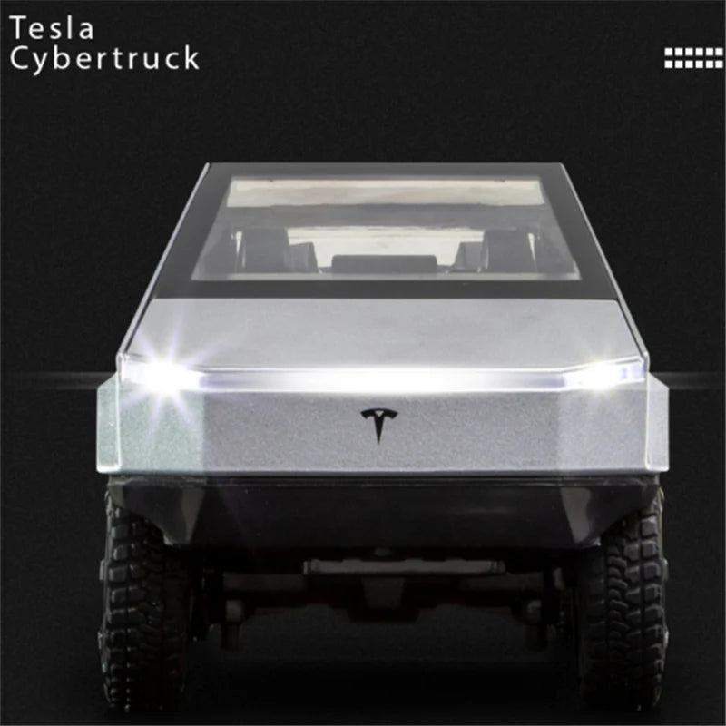 1:24 Scale Tesla Cybertruck Pickup Diecast Model Car
