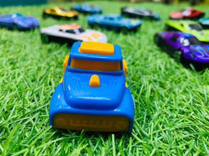 10 Mini Metal Cars With Launcher