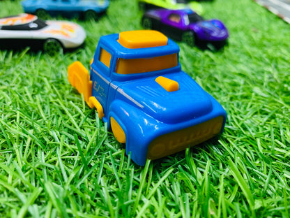 10 Mini Metal Cars With Launcher
