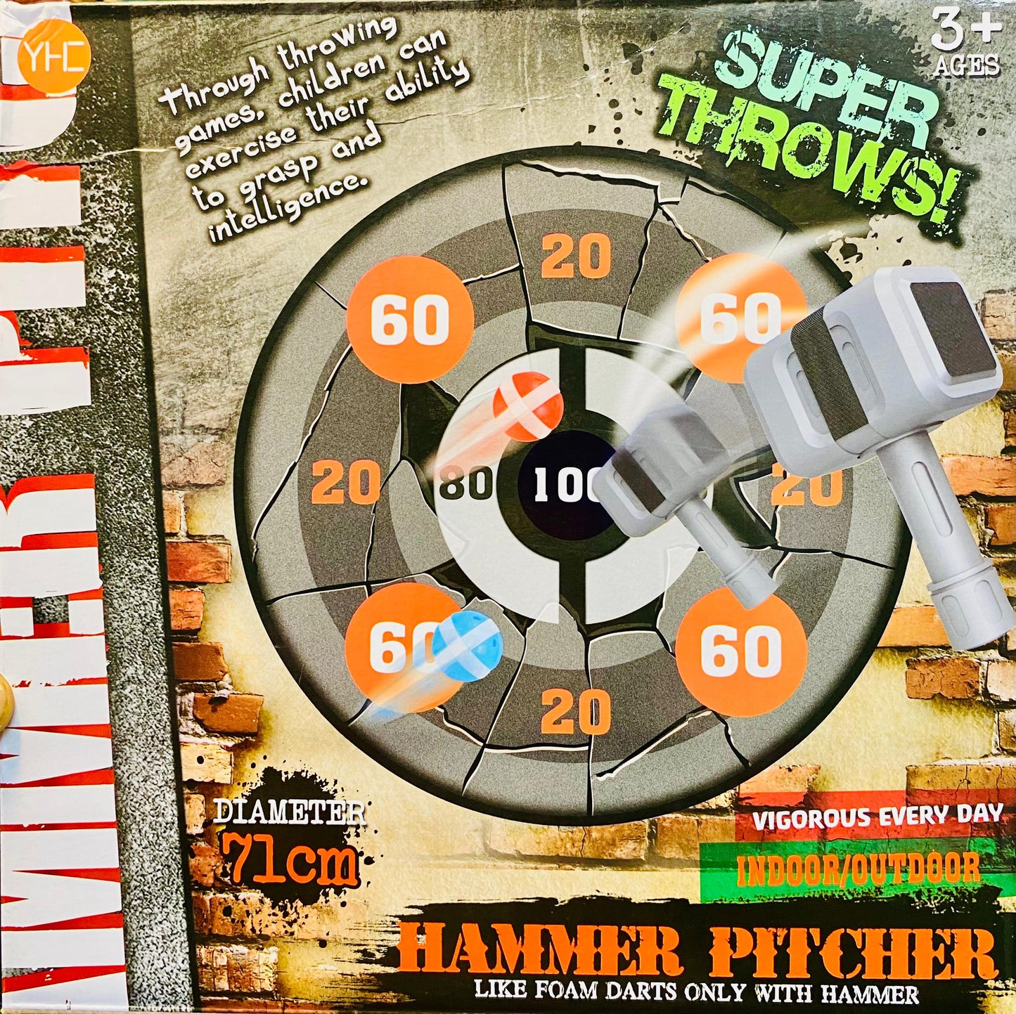 Hammer Pitcher Super Throws (Thor)