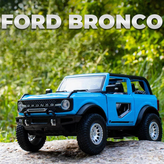 1:24 Scale Bronco Diecast Jeep with Light And Sound